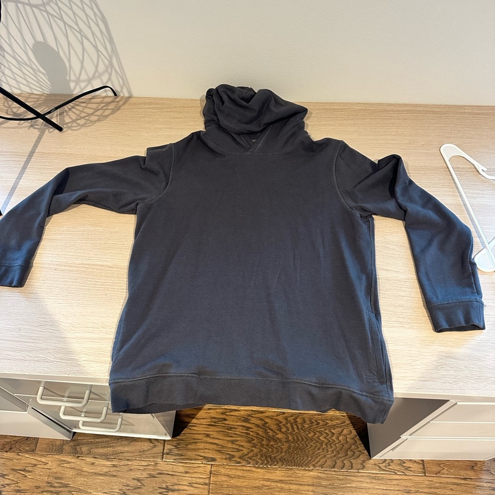 Free Fly Apparel Men's Hoodie Sweatshirt - Charcoal Gray